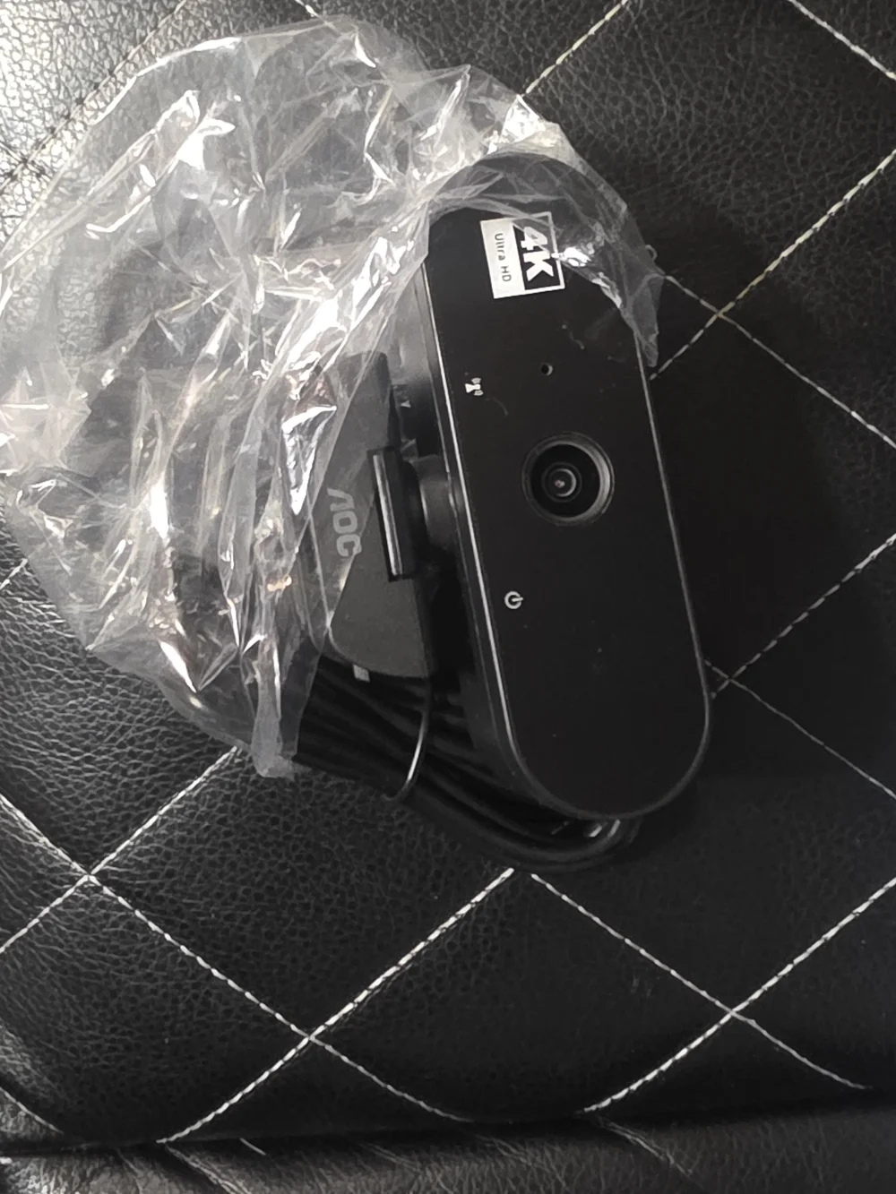 AC310 Black Webcam – HD USB Webcam with Built-In Mic